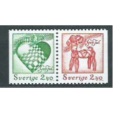 Suecia - Correo 1993 Yvert 1783/4 ** Mnh Navidad