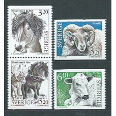 Suecia - Correo 1994 Yvert 1786/9 ** Mnh Fauna
