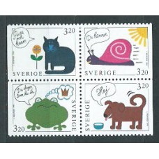 Suecia - Correo 1994 Yvert 1818/21 ** Mnh