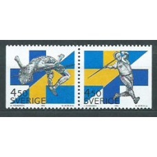 Suecia - Correo 1994 Yvert 1827/8 ** Mnh Deportes