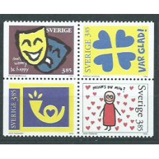 Suecia - Correo 1996 Yvert 1933/6 ** Mnh