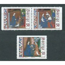 Suecia - Correo 1996 Yvert 1951/3 ** Mnh Navidad