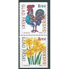 Suecia - Correo 1997 Yvert 1974/5 ** Mnh Fauna y flora