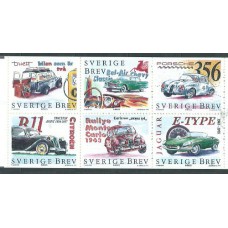 Suecia - Correo 1997 Yvert 2001/6 ** Mnh Automóviles