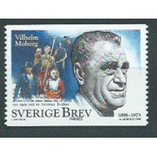 Suecia - Correo 1998 Yvert 2052 ** Mnh Vilhellm Moberg escritor