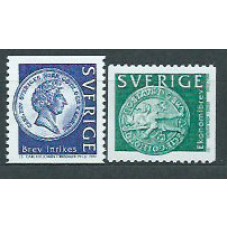 Suecia - Correo 1999 Yvert 2075/6 ** Mnh Monedas