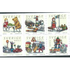 Suecia - Correo 2000 Yvert 2178/83 ** Mnh Juguetes