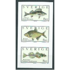 Suecia - Correo 2001 Yvert 2227/9 ** Mnh Fauna peces
