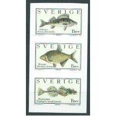 Suecia - Correo 2001 Yvert 2227/9 ** Mnh Fauna peces
