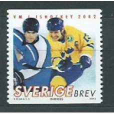 Suecia - Correo 2002 Yvert 2255 ** Mnh Deportes hockey