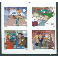 Suecia - Correo 2002 Yvert 2308/11 ** Mnh Navidad