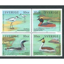 Suecia - Correo 2003 Yvert 2349/52 ** Mnh Fauna aves