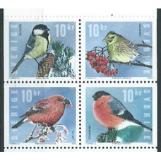 Suecia - Correo 2004 Yvert 2416/9 ** Mnh Fauna aves
