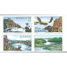 Suecia - Correo 2005 Yvert 2437/40 ** Mnh Costa de Norrland