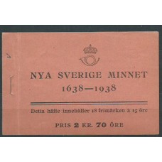 Suecia - Carnet 1938 Yvert 250a(II) ** Mnh