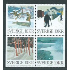 Suecia - Correo 2006 Yvert 2538/41 ** Mnh Pintura