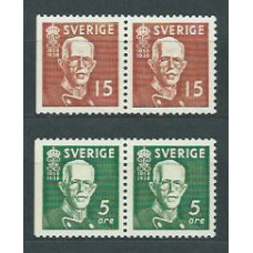 Suecia - Correo 1938 Yvert 254c/5c ** Mnh Gustavo V