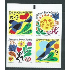 Suecia - Correo 2007 Yvert 2551/4 ** Mnh Pinturas