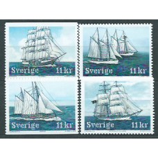 Suecia - Correo 2008 Yvert 2623/6 ** Mnh Barcos