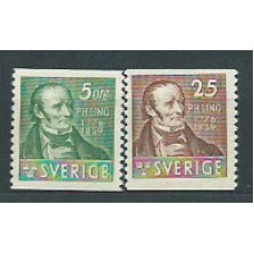 Suecia - Correo 1939 Yvert 273/4 * Mh P.H. Ling