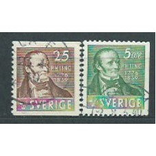 Suecia - Correo 1939 Yvert 273/4 usado P.H. Ling