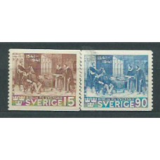 Suecia - Correo 1941 Yvert 287/8 ** Mnh