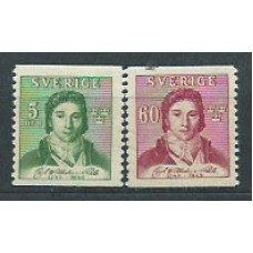 Suecia - Correo 1942 Yvert 296/7 ** Mnh Scheele químico