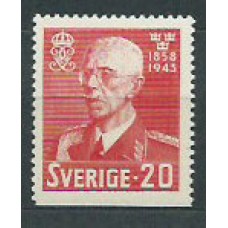 Suecia - Correo 1943 Yvert 298a ** Mnh Gustavo V