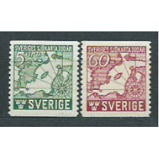 Suecia - Correo 1944 Yvert 305/6 ** Mnh