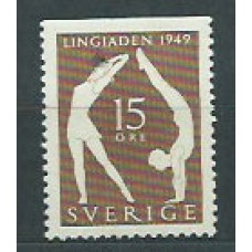 Suecia - Correo 1949 Yvert 351a * Mh Deportes