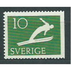Suecia - Correo 1953 Yvert 372a ** Mnh Deportes