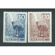 Suecia - Correo 1958 Yvert 432/3 ** Mnh