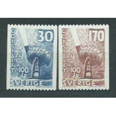 Suecia - Correo 1958 Yvert 432/3 ** Mnh