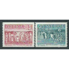 Suecia - Correo 1960 Yvert 450/1 * Mh Deportes tiro