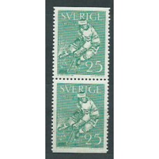 Suecia - Correo 1963 Yvert 501b ** Mnh Deportes hockey