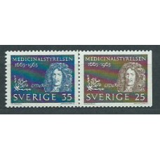 Suecia - Correo 1963 Yvert 507/8a ** Mnh G.du Rietz