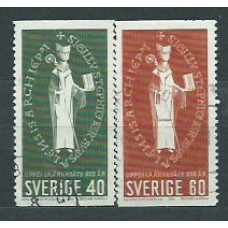 Suecia - Correo 1964 Yvert 516/7 usado