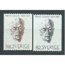 Suecia - Correo 1965 Yvert 525/6 * Mh