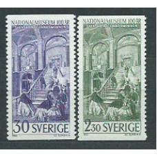 Suecia - Correo 1966 Yvert 536/7 * Mh Museo