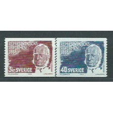 Suecia - Correo 1966 Yvert 539/40 ** Mnh Luis de Geer