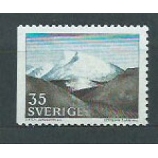 Suecia - Correo 1967 Yvert 558a ** Mnh Montañas