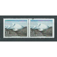 Suecia - Correo 1967 Yvert 558b ** Mnh Montañas
