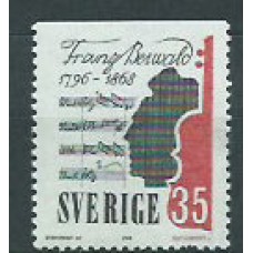 Suecia - Correo 1968 Yvert 584a ** Mnh Música