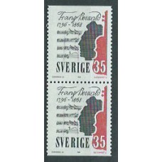 Suecia - Correo 1968 Yvert 584b ** Mnh Música