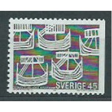 Suecia - Correo 1969 Yvert 611a * Mh Barcos