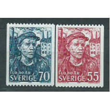 Suecia - Correo 1969 Yvert 613/4 ** Mnh