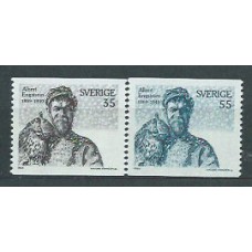 Suecia - Correo 1969 Yvert 617/8 ** Mnh Albert Engström pintor