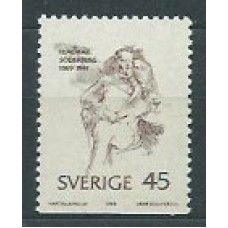 Suecia - Correo 1969 Yvert 634 ** Mnh Escritor