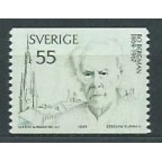 Suecia - Correo 1969 Yvert 635 ** Mnh Bo Bergman escritor