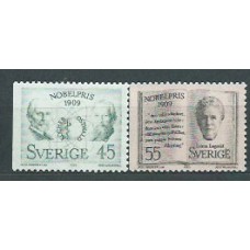 Suecia - Correo 1969 Yvert 643/4a ** Mnh Premios Nobel